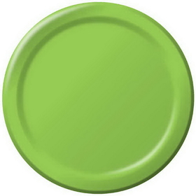 Creative Converting 473123B Fresh Lime Dinner Plate, Solid (Case of 240)
