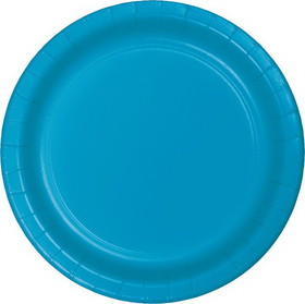 Creative Converting 473131B Turquoise Blue Paper Plates