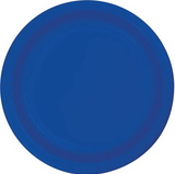Creative Converting 473147B Cobalt Dinner Plate, CASE of 240