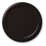 Creative Converting 483260B Big Value Black Velvet 9" Dinner Plates (Case of 900)