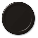 Creative Converting 50134B Black Velvet Banquet Plate, Solid (Case of 240)