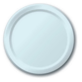 Creative Converting 50157B Pastel Blue Banquet Plate, Solid (Case of 240)