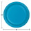 Creative Converting 503131B Turquoise Blue Banquet Plates
