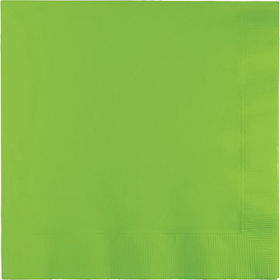 Creative Converting 523123 Fresh Lime Luncheon Napkin, CASE of 240