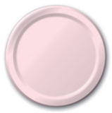 Creative Converting 533274 Classic Pink 7" Lunch Plates (Case of 96)