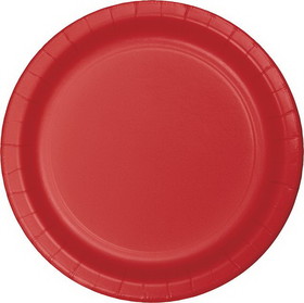 Creative Converting 553548 Classic Red Paper Plates