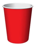 Creative Converting 561031B Classic Red Hot/Cold Cup 9 Oz, Solid (Case of 240)