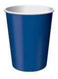 Creative Converting 561137B Navy Hot/Cold Cup 9 Oz, Solid (Case of 240)