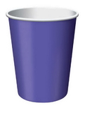 Creative Converting 56115B Purple Hot/Cold Cup 9 Oz, Solid (Case of 240)