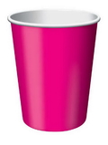 Creative Converting 56177B Hot Magenta Hot/Cold Cup 9 Oz, Solid (Case of 240)