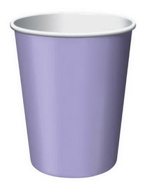 Creative Converting 56193B Luscious Lavender Hot/Cold Cup 9 Oz, Solid (Case of 240)