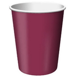 Creative Converting 563122B Burgundy Hot/Cold Cup 9 Oz, Solid (Case of 240)