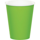 Creative Converting 563123 Fresh Lime Hot/Cold Cups, 9 Oz., CASE of 96
