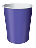 Creative Converting 563268 Purple 9 Oz Hot/Cold Cup (Case of 96)