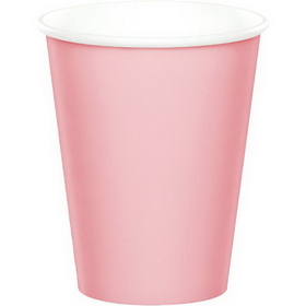 Creative Converting 563274 Classic Pink Hot/Cold Cups, 9 Oz., CASE of 96