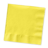 Creative Converting 57102B Mimosa Beverage Napkin, 3 Ply, Solid (Case of 500)