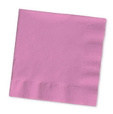 Creative Converting 573042B Candy Pink Beverage Napkin, 3 Ply, Solid (Case of 500)