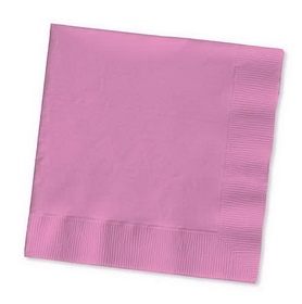 Creative Converting 583042B Candy Pink Luncheon Napkin, 3 Ply, Solid (Case of 500)