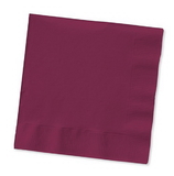 Creative Converting 583122B Burgundy Luncheon Napkin, 3 Ply, Solid (Case of 500)