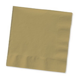 Creative Converting 583276B Glittering Gold Luncheon Napkin, 3 Ply, Solid (Case of 500)