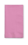 Creative Converting 593042B Candy Pink Dinner Napkin, 3 Ply, 1/4 Fold Solid (Case of 250)