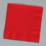 Creative Converting 661031B Classic Red Luncheon Napkin, 2 Ply, Solid (Case of 600)