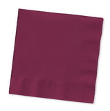Creative Converting 663122B Burgundy Luncheon Napkin, 2 Ply, Solid (Case of 600)