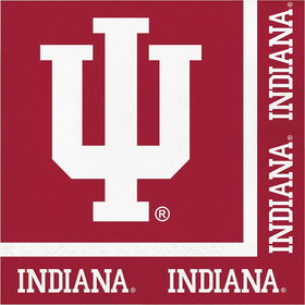 Creative Converting 669924 Indiana University Napkins