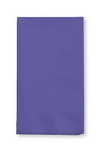 Creative Converting 67115B Purple Dinner Napkin, 2 Ply, 1/8 Fold Solid (Case of 600)