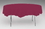 Creative Converting 703122 Burgundy Plastic Tablecover 82" Octy Solid (Case of 12)