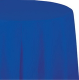 Creative Converting 703147 Cobalt Tablecover, Octy Round 82
