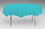 Creative Converting 703552 Bermuda Blue Plastic Tablecover 82" Octy Solid (Case of 12)