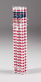 Creative Converting 72088 Red Gingham Banquet Roll 40"X100' Print (Case of 6)