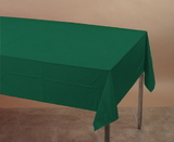 Creative Converting 723124 Hunter Green Plastic 54x108 Tablecover (Case of 12)