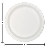 Creative Converting 79000B White Dessert Plates