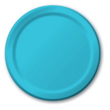 Creative Converting 791039B Bermuda Blue 6.75" Lunch Plates (Case of 240)