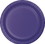 Creative Converting 79115B Purple Dessert Plates
