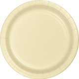Creative Converting 79161B Ivory Dessert Plates