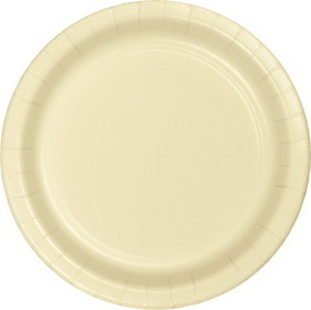 Creative Converting 79161B Ivory Dessert Plates