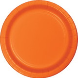 Creative Converting 79191B Sunkissed Orange Dessert Plates