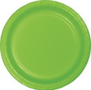Creative Converting 793123B Fresh Lime Green Dessert Plates