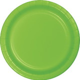Creative Converting 793123B Fresh Lime Green Dessert Plates