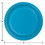 Creative Converting 793131B Turquoise Blue Dessert Plates