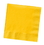 Creative Converting 801021B School Bus Yellow Beverage Napkin, 2 Ply, Solid (Case of 600), Price/Case