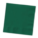Creative Converting 803124B Hunter Green Beverage Napkin, 2 Ply, Solid (Case of 600)