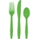 Creative Converting 813123 Fresh Lime Assorted Cutlery Fresh Lime (Case Of 12)