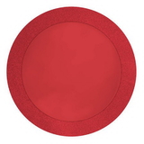 Creative Converting 861802 Glitz Red Placemats, 14" (Case of 96)