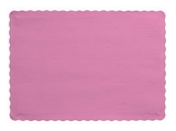 Creative Converting 863042B Candy Pink Placemat, 9.5 X 13.375 Solid (Case of 600)