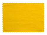 Creative Converting 863269B School Bus Yellow Placemats (Case of 600)