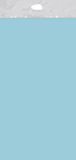 Creative Converting 913279 Pastel Blue 54" x 108" Plastic Tablecover (Case of 12)